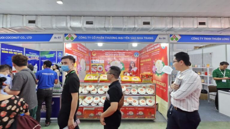 Thương hiệu Yến sào Hòn Ngọc Việt tham dự Hội chợ Thương Mại Quốc Tế Vietnam EXPO 2024